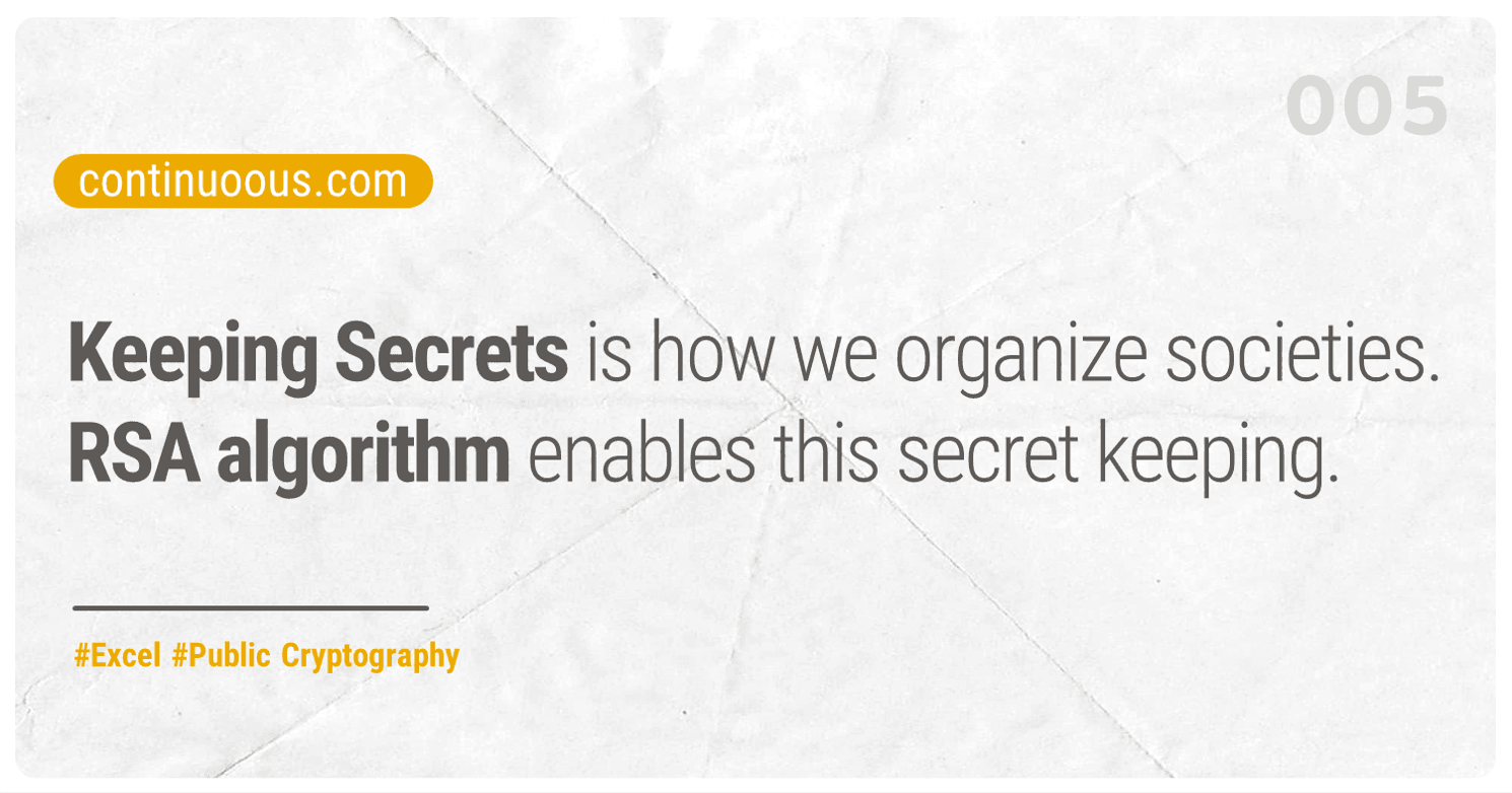 Public Cryptography - Part 1